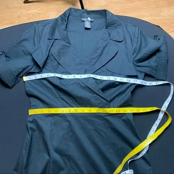 Spense Black Midi fit and Flare dress size 6 - Picture 2 of 7